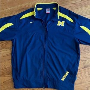 Nike Michigan Full Zip Windbreaker Jacket